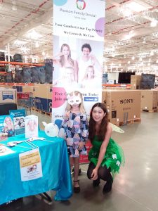 Information Stand at the Costco North Lakes Business Fair 2