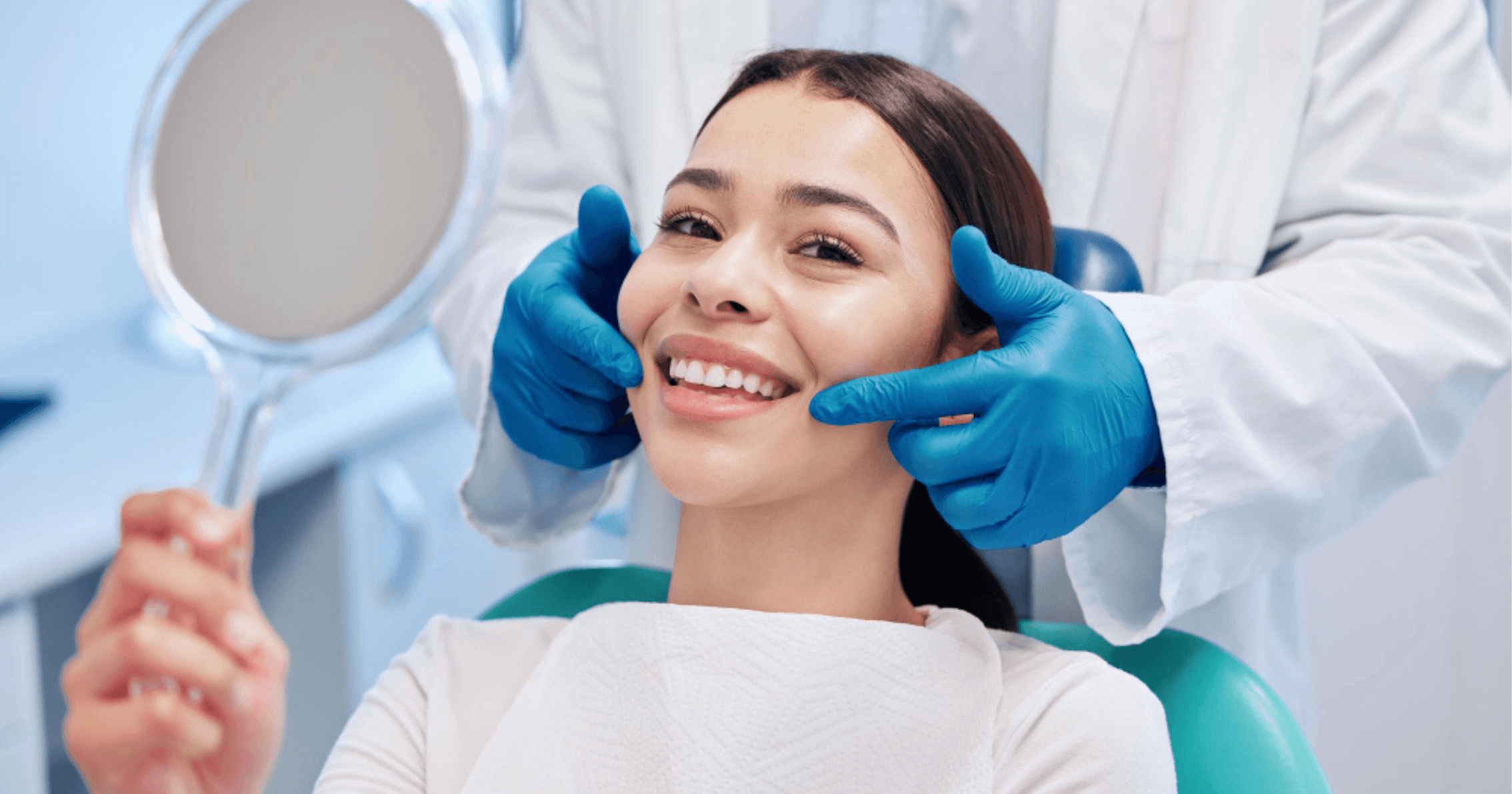 Professional teeth whitening North Lakes – patient smiling after whitening treatment