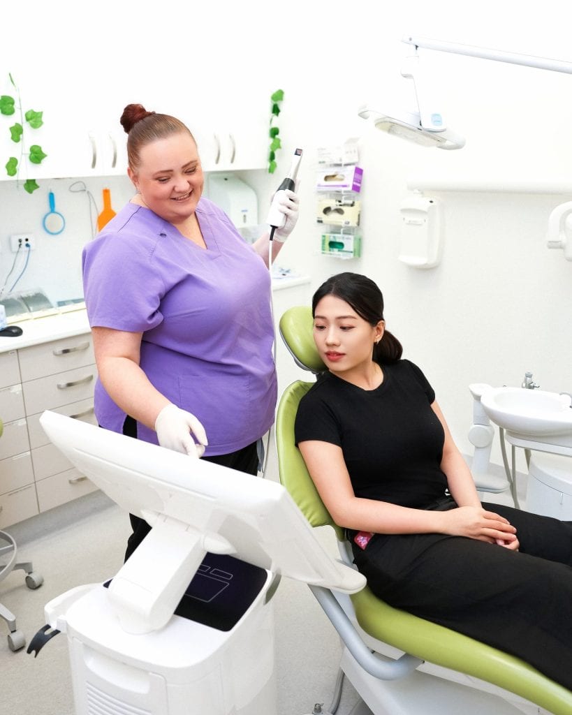 Digital scanning with Primescan means no messy moulds and a more comfortable visit